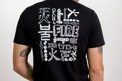 Fire Languages – unisex (4)